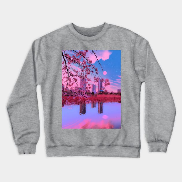 Taito City Crewneck Sweatshirt by funglazie